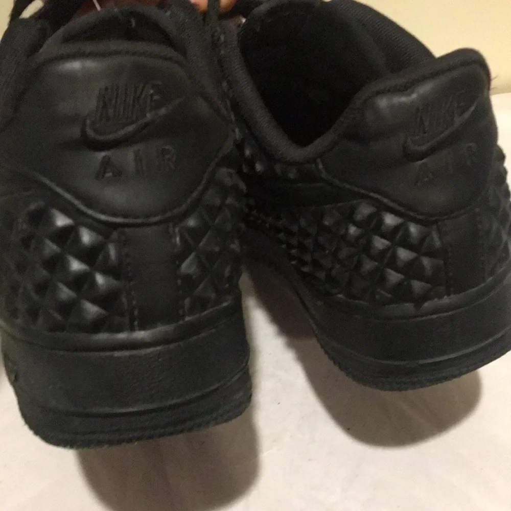 Rare! Nike Air Force 1 womens Low Independence Day Black 789204-101 size 6
